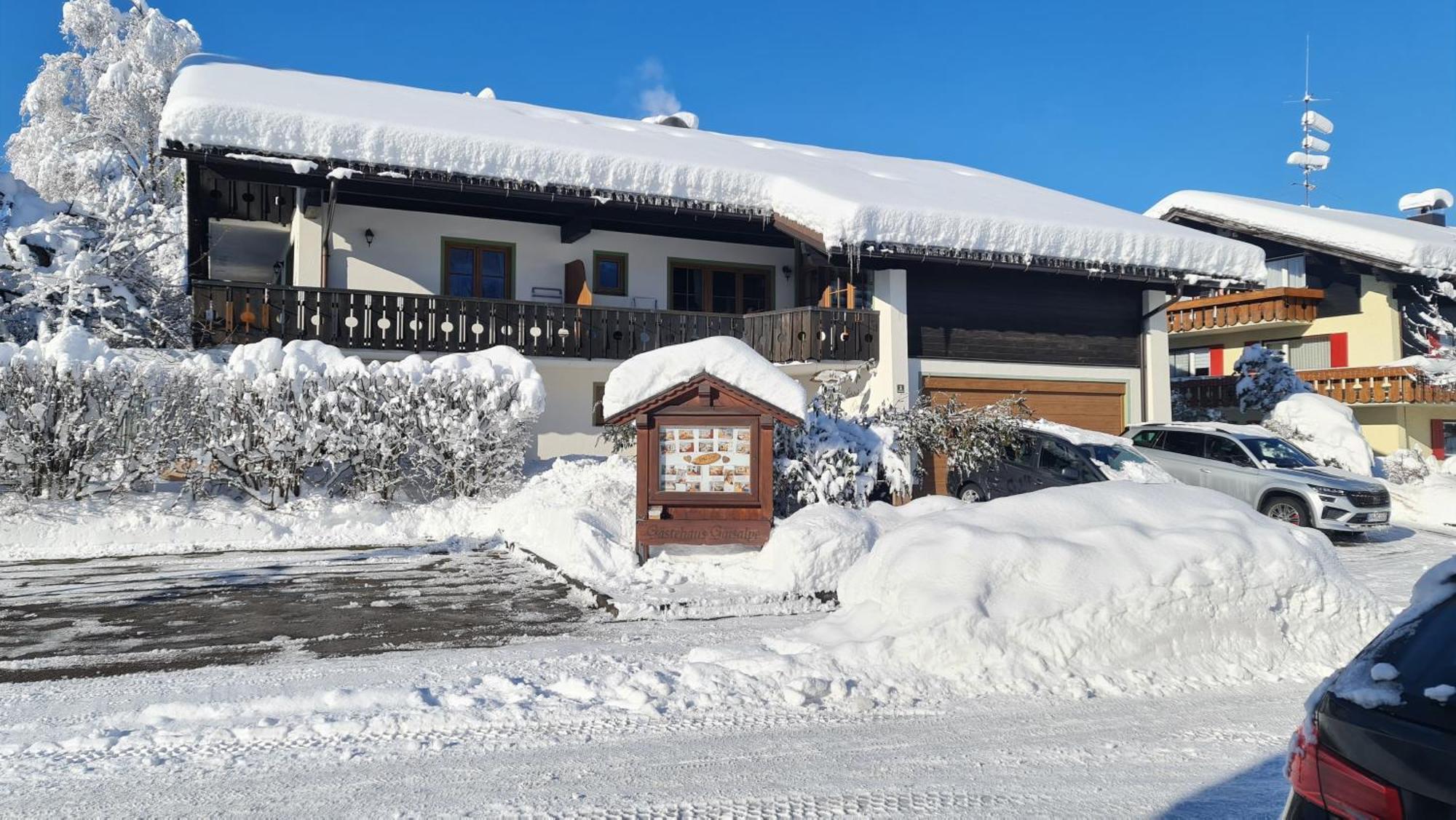 Gaestehaus Gaisalpe Фишен Экстерьер фото